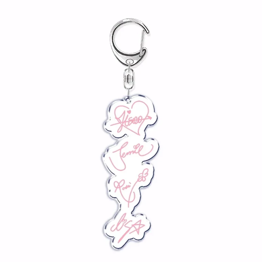 [AE-1005007071666138] Porte-clé Blackpink en acrylique