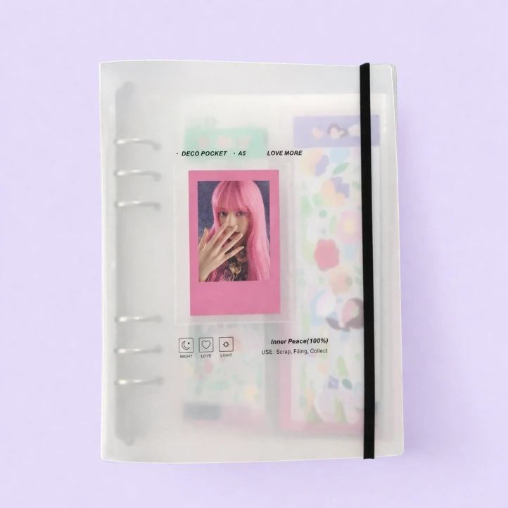 [AE-1005005258338173] Porte photocard kpop​ avec 80 cartes photos