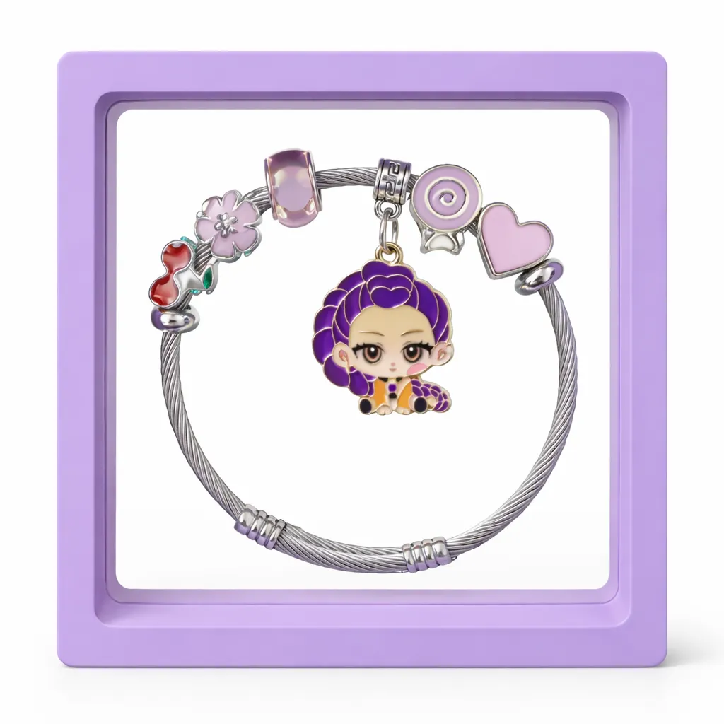 Bracelet Rumi argenté KPop Demon Hunters