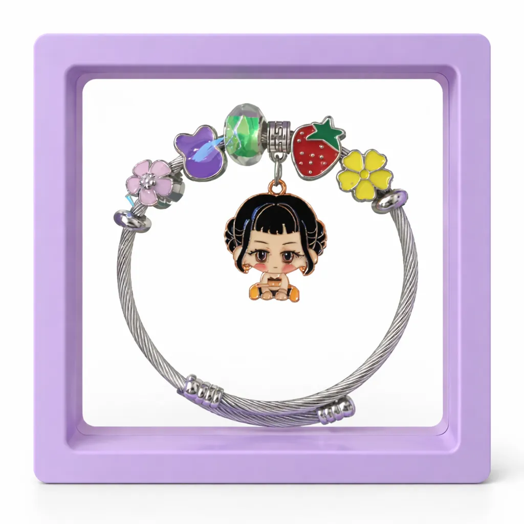 Bracelet argenté Zoey KPop Demon Hunters