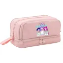 Grande trousse rose HUNTRIX avec 4 compartiments