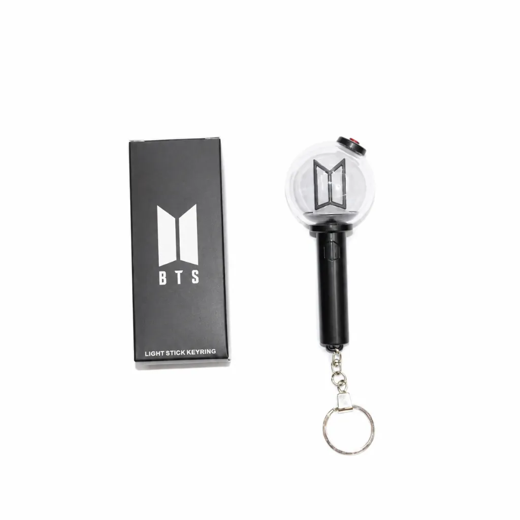 Porte-clé mini lightstick BTS