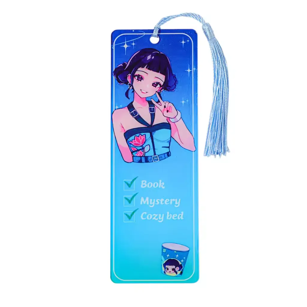 Marque-page Zoey Kpop Demon Hunters avec pompon
