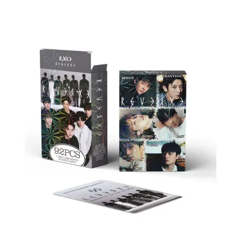 92 pcs Lomo cards Album Reverex - Photocards EXO