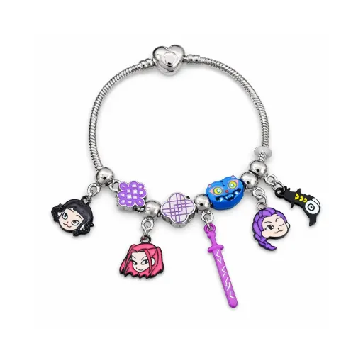 Bracelet argenté HUNTR/X KPop Demon Hunters