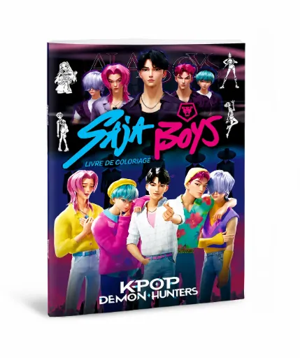 Livre de coloriage Saja Boys : 56 pages